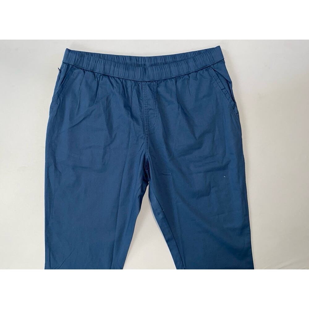 Pact Men's Pull On Lightweight Organic Cotton Canvas Jogger Pants. Men's XL. New